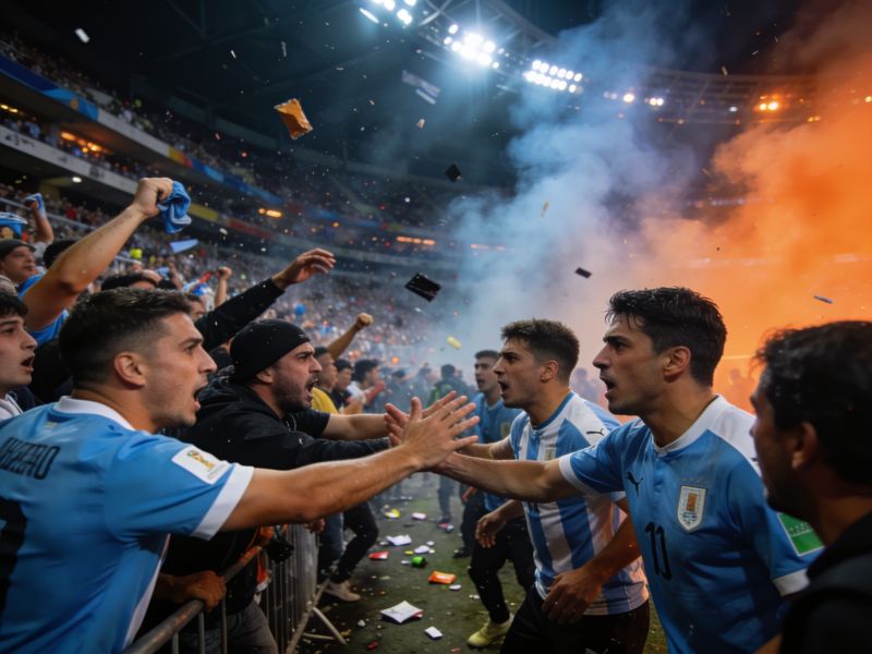 Uruguay May Face Severe Punishment From FIFA After Copa América Brawl